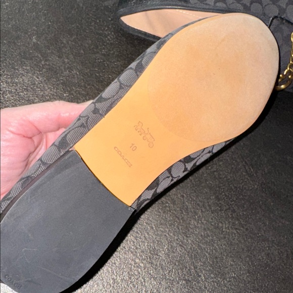 COACH Signature C Chain Helena Loafers - Picture 6 of 9